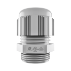 Кабельний ввід M12x1.5, BM-1S, пластик, діаметр кабелю 3,0 -6,5 мм. CABLE GLANDS BİMED L.GRAY.