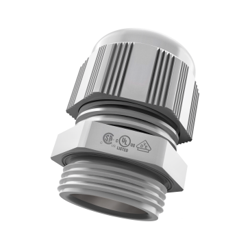 Кабельний ввід M12x1.5, BM-1S, пластик, діаметр кабелю 3,0 -6,5 мм. CABLE GLANDS BİMED L.GRAY.