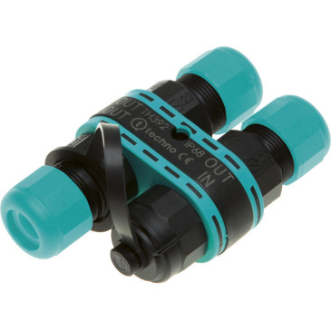 Кабельный разветвительTHB.392.R4B - MINI-DISTRIBUTOR XDRY 3WAYS 4P SCREW IP68