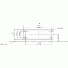 МЕМБРАННА ПАНЕЛЬ ВВЕДЕННЯ КАБЕЛЯ IP65, АРТ. Т_26 654 05, 10 х 4–10 мм. 1 х 6–13 мм.