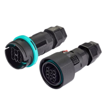 Герметичний роз'єм THB.405.A8A.R CONNECTOR 10A 8pin CABLE SCREW D7-14 IP68