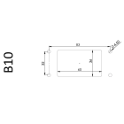 Панель ввода кабеля MH-10 F 12-1 IP66 12 входов: 5 x 3-7mm, 4 x 5-7, 2 x 7-13. 1 x 9-16мм. UL94 V-0