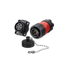 Разъем cnlinko YM-20-C05PE-02-002A/YM-20-J05SX-02-402A 5р корпус 20А 500В IP68