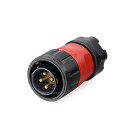 Разъем cnlinko YM-20-C04PE-02-002A/YM-20-J04SX-02-402A 4р корпус 20А 500В IP68