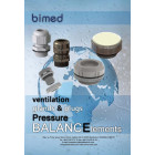 Кабельный ввод с вентиляцией PG 9/M12 BMVG-1S Bimed, серый. NDL VENTILATION GLAND L.GRA