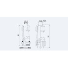 Герметичний роз'єм SP13-2 pin IP68 корпус (комплект) Герметичний роз'єм SP13-2 pin IP68 корпус (комплект)