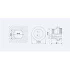 Герметичний роз'єм SP13-2 pin IP68 корпус (комплект) Герметичний роз'єм SP13-2 pin IP68 корпус (комплект)